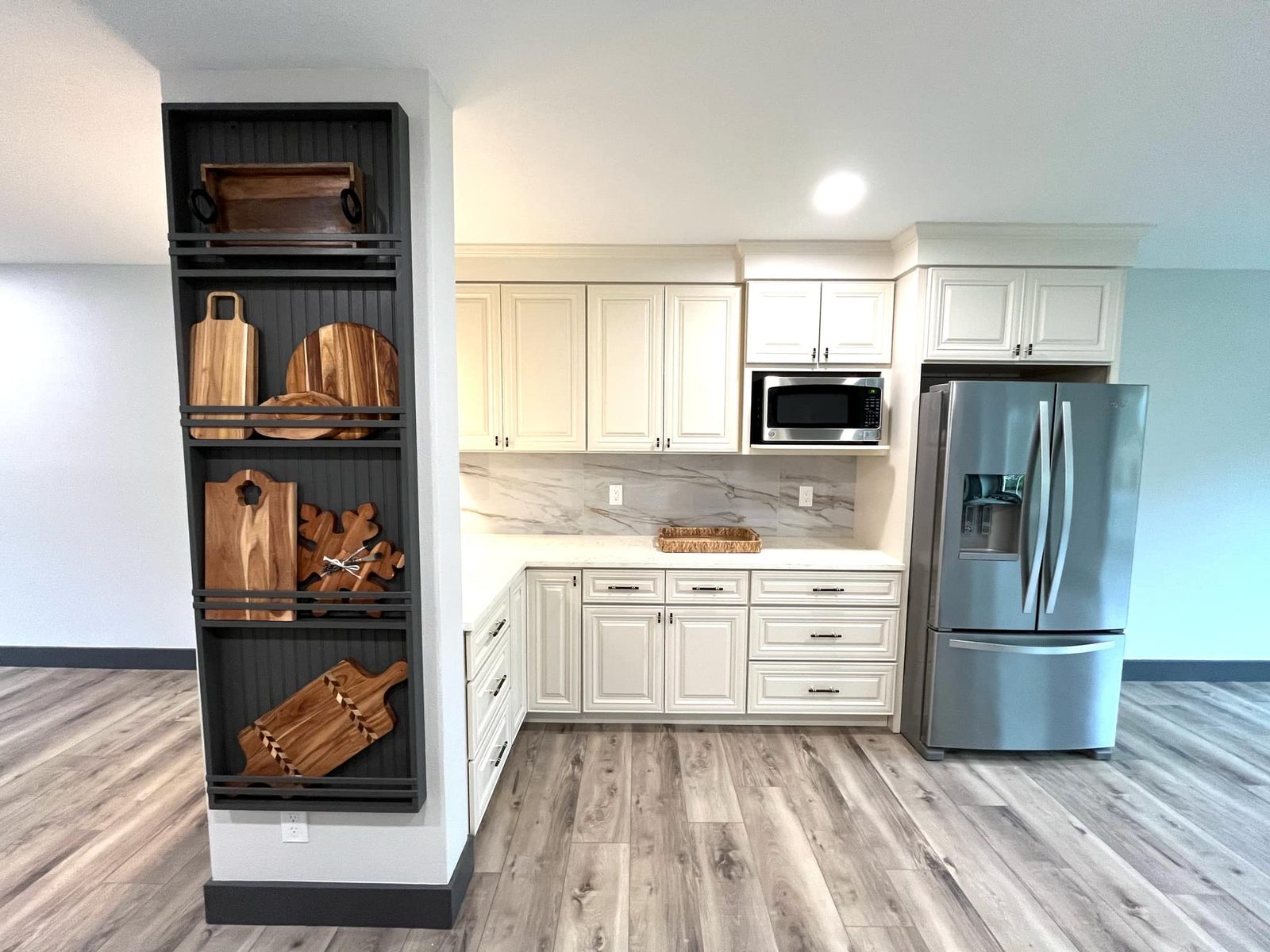 Kitchen remodel — cream cabinets